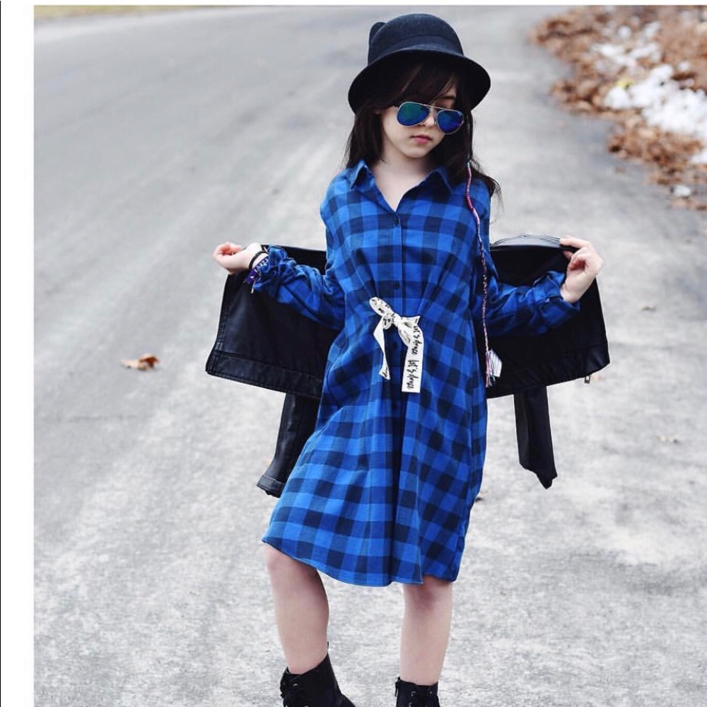 Zara plaid dress